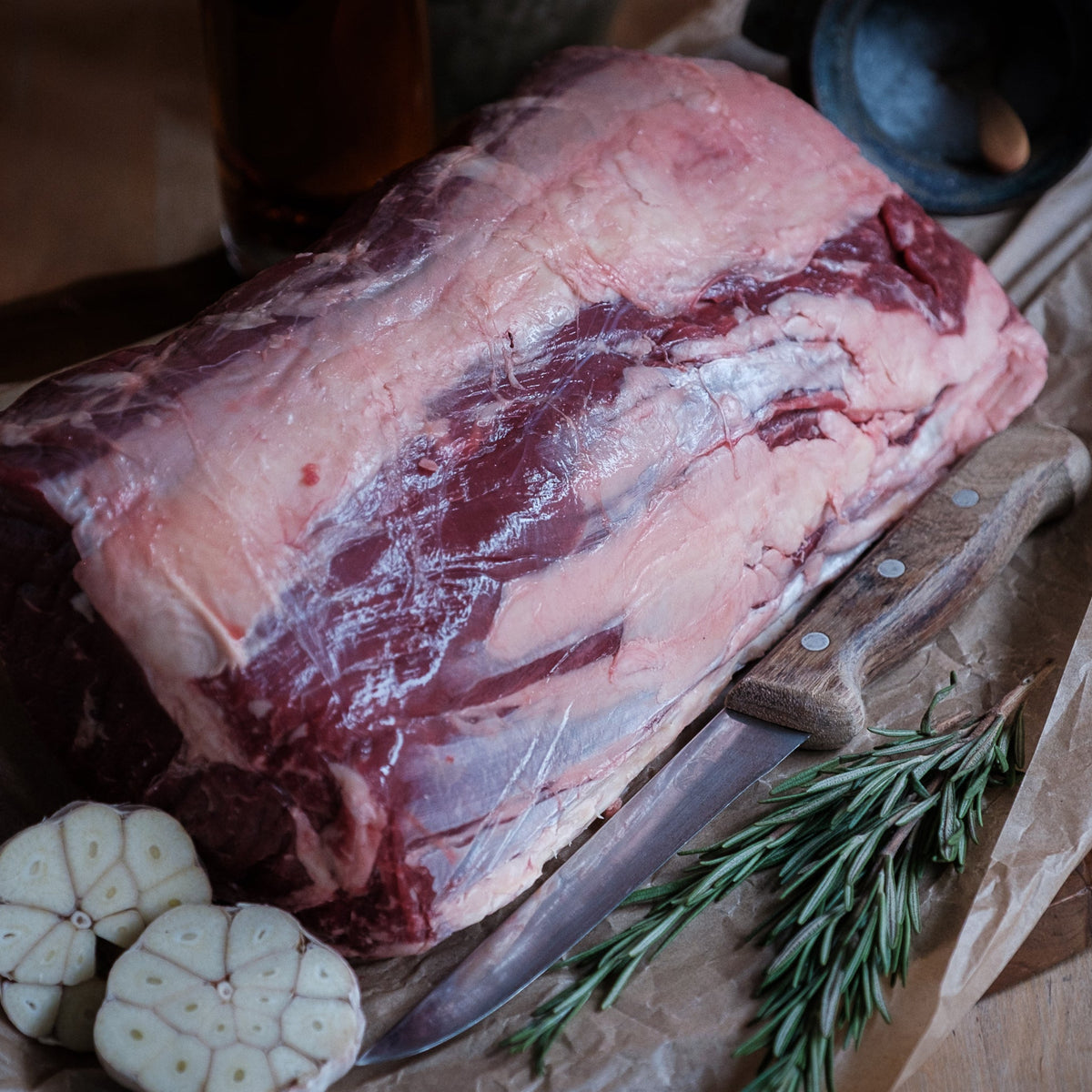 50 Day Dry Aged Whole Rib Eye