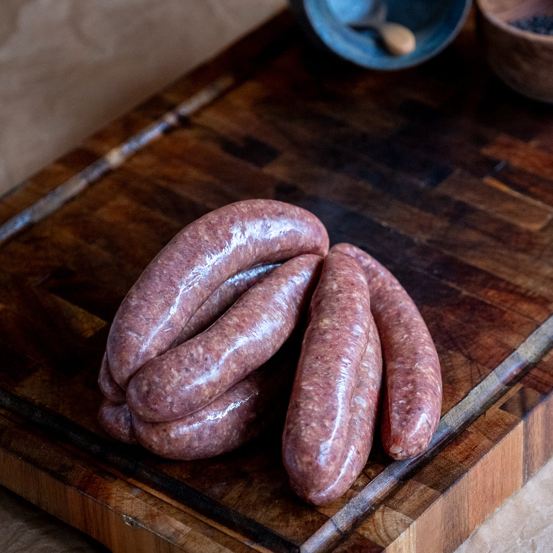 Beef &amp; Black Pepper Sausage