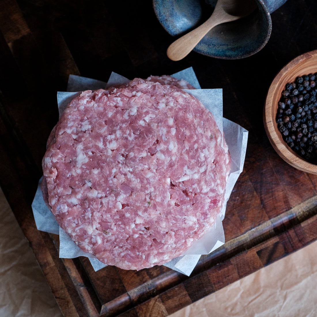 Pork &amp; Apple Burger