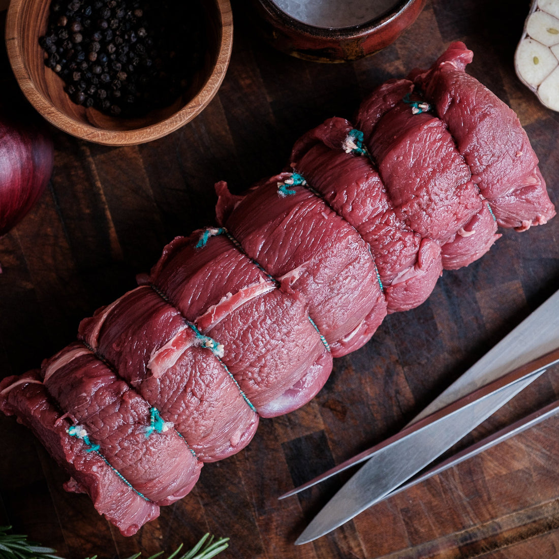 Rolled Roe Saddle