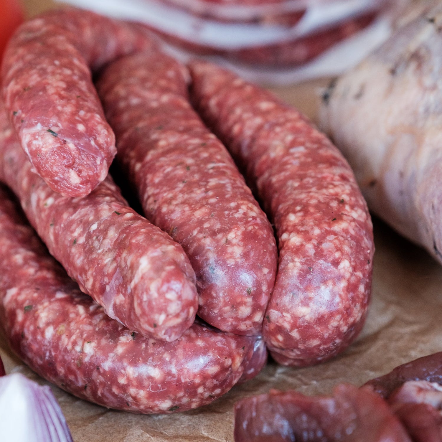 Venison, Cranberry &amp; Rosemary Sausage