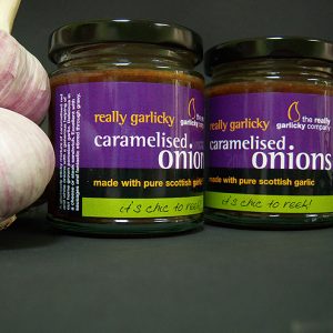 Really Garlicky Caramelised Onions