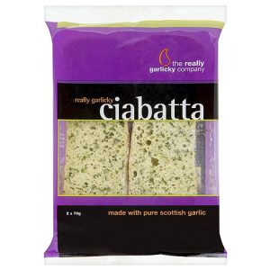 Really Garlicky Ciabatta