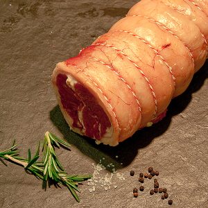 Rolled Lamb Saddle